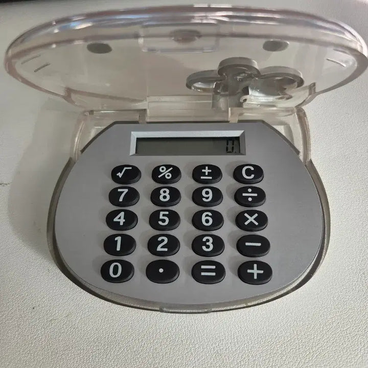 [BUNJANG] Sanrio Hello Kitty 2003 Vintage Silver Calculator / [정상 작동] 2003 고전 키티 실버 계산기