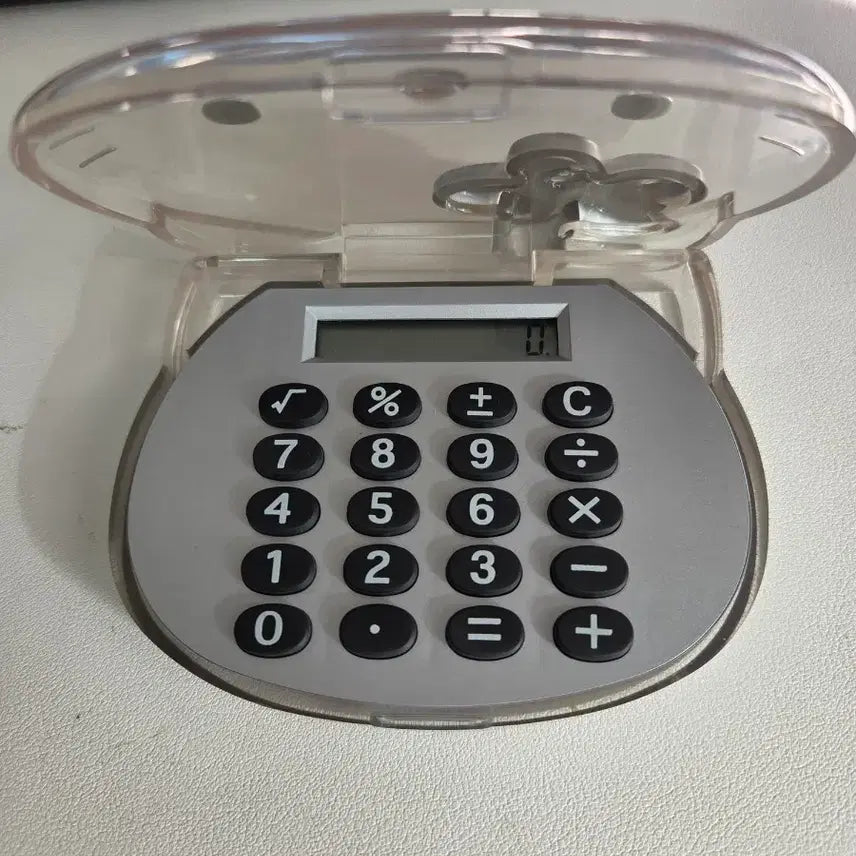 [BUNJANG] Sanrio Hello Kitty 2003 Vintage Silver Calculator / [정상 작동] 2003 고전 키티 실버 계산기