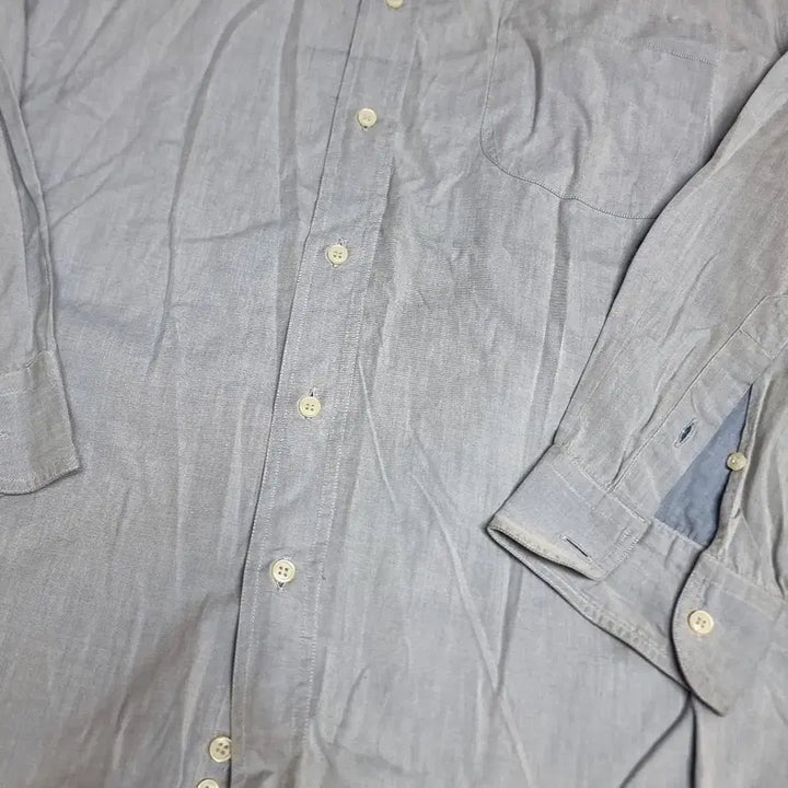 [BUNJANG] Giorgio Armani Light Blue Dress Shirt (Size 105) / 조르지오아르미니 하늘색 남방 셔츠(105)