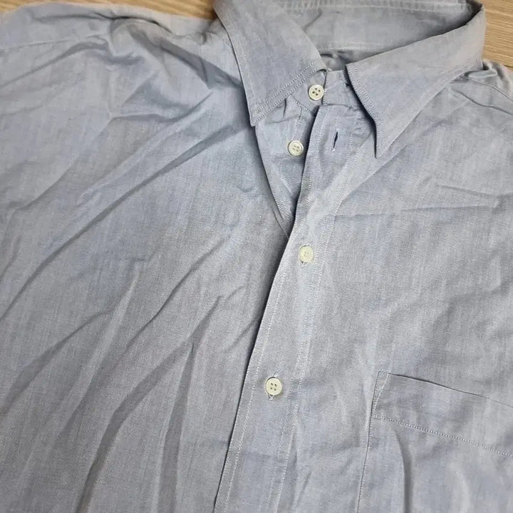 [BUNJANG] Giorgio Armani Light Blue Dress Shirt (Size 105) / 조르지오아르미니 하늘색 남방 셔츠(105)