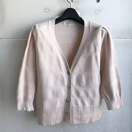 [BUNJANG] Thursday Island Cotton Blend Casual 7/8 Sleeve Cardigan / 써스데이아일랜드 정품/2021-통통55.66/새거수준