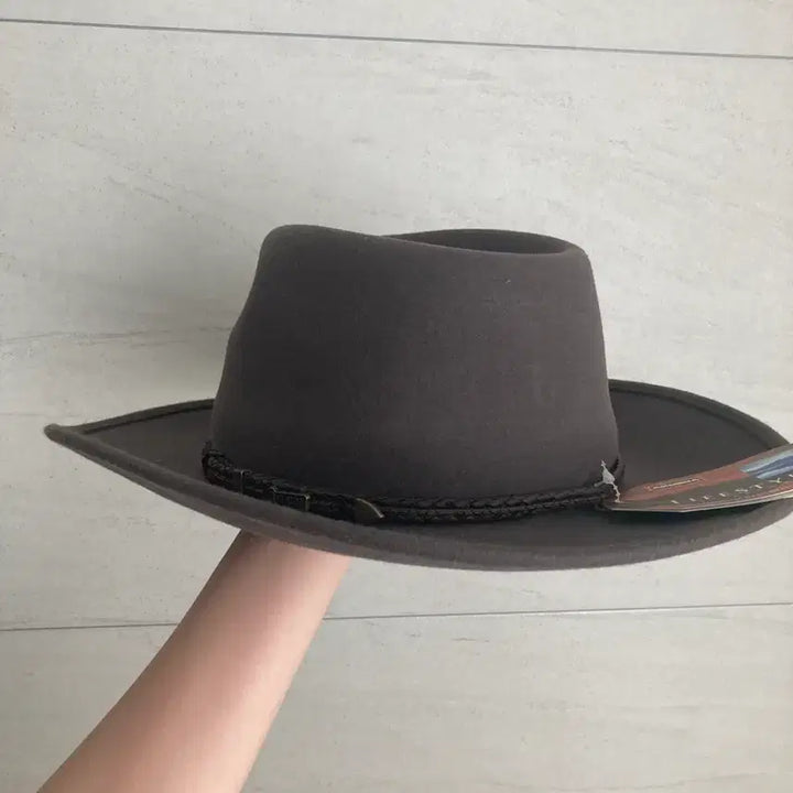[BUNJANG] AKUBRA Authentic Australian Brown Fedora Cowboy Hat / 호주정품 AKUBRA 아쿠브라 브라운 중절모 카우보이햇 버킷 페도라 모자