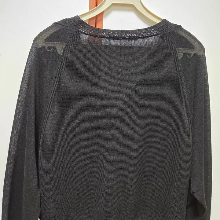 [BUNJANG] Black Raya Fit Cardigan / 블랙 가오리핏 가디건