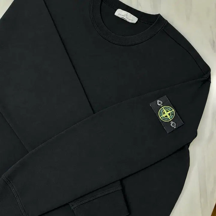 [BUNJANG] Stone Island Black Long Sleeve Sweatshirt 3XL / 스톤아일랜드 블랙 롱슬리브 맨투맨 3XL