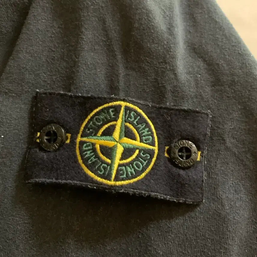 [BUNJANG] Stone Island Black Long Sleeve Sweatshirt 3XL / 스톤아일랜드 블랙 롱슬리브 맨투맨 3XL