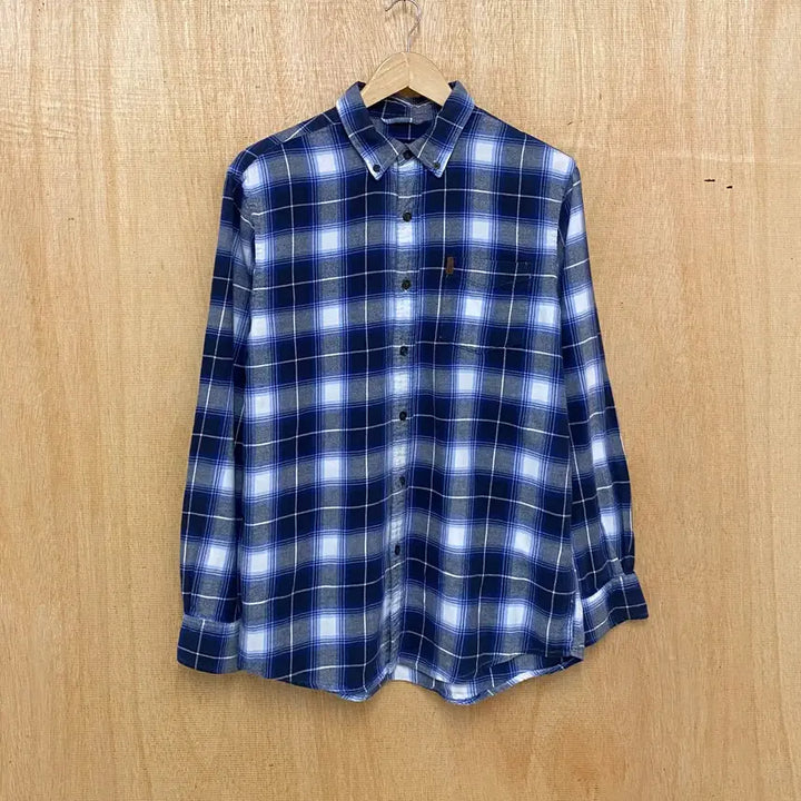[BUNJANG] Chaps Ralph Lauren Ombre Check Shirt / 챕스 랄프로렌 옴브레 체크셔츠