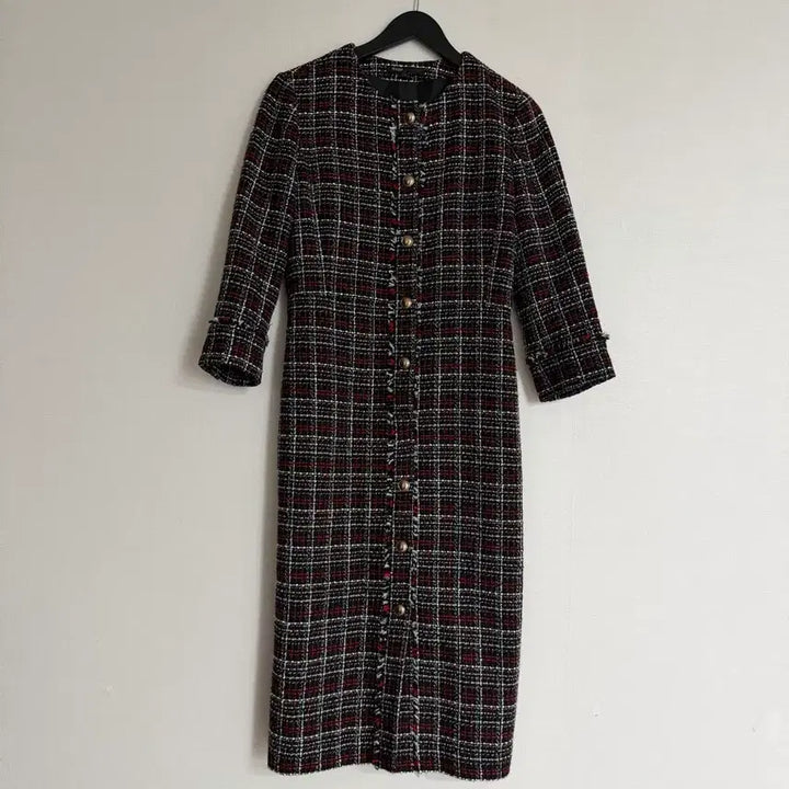 [BUNJANG] Maje Tweed Dress / 마쥬 트위드 원피스