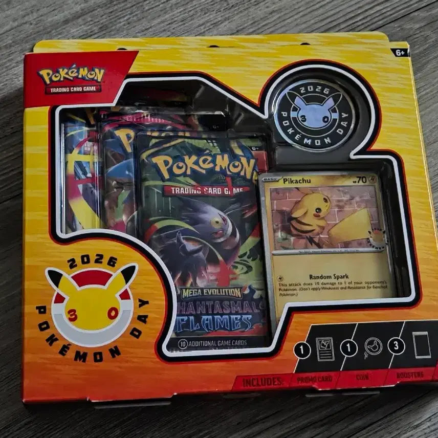 [BUNJANG] Pokemon Day Collection Box 2026 (Set of 2) / 포켓몬스터 2026 포켓몬데이 컬렉션박스 2박스