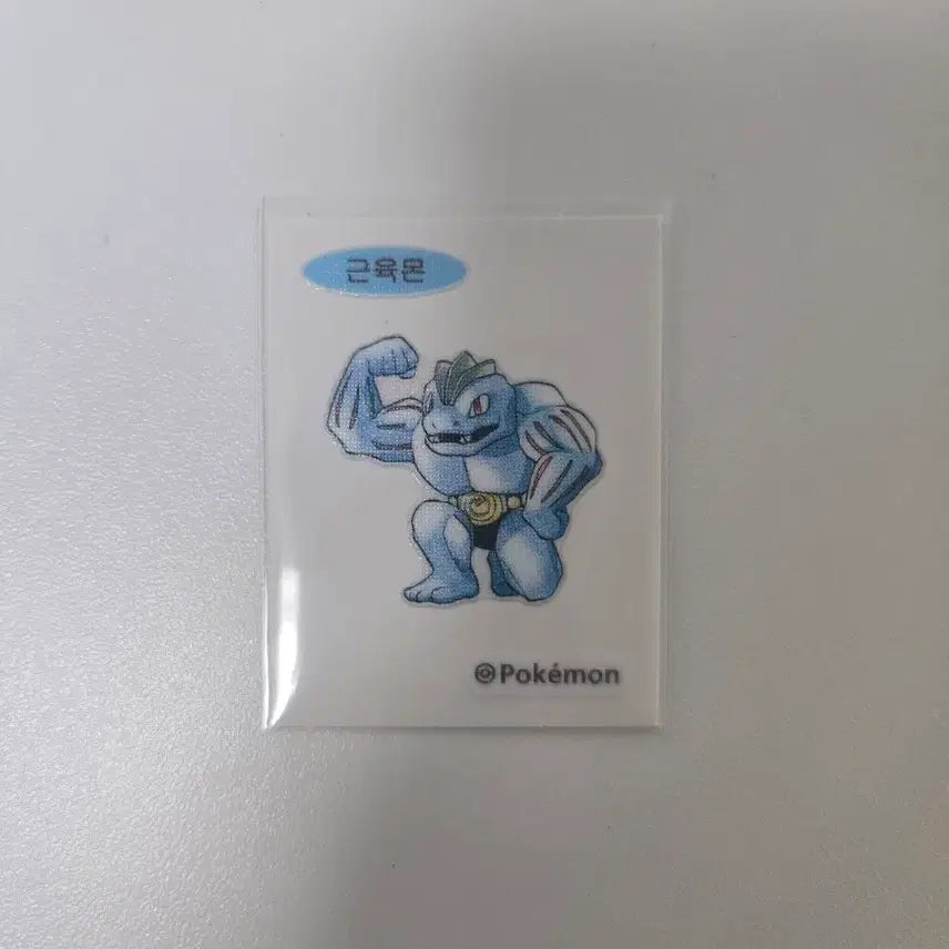 [BUNJANG] Pokemon 30th Anniversary Sticker (Squirtle) / 포켓몬스터 30주년 띠부씰 근육몬
