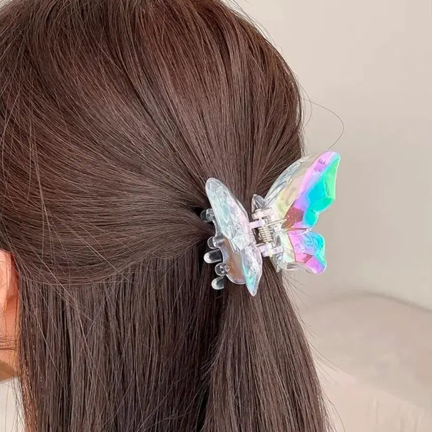 [BUNJANG] Hologram Butterfly Hairpin / 홀로그램 나비헤어핀