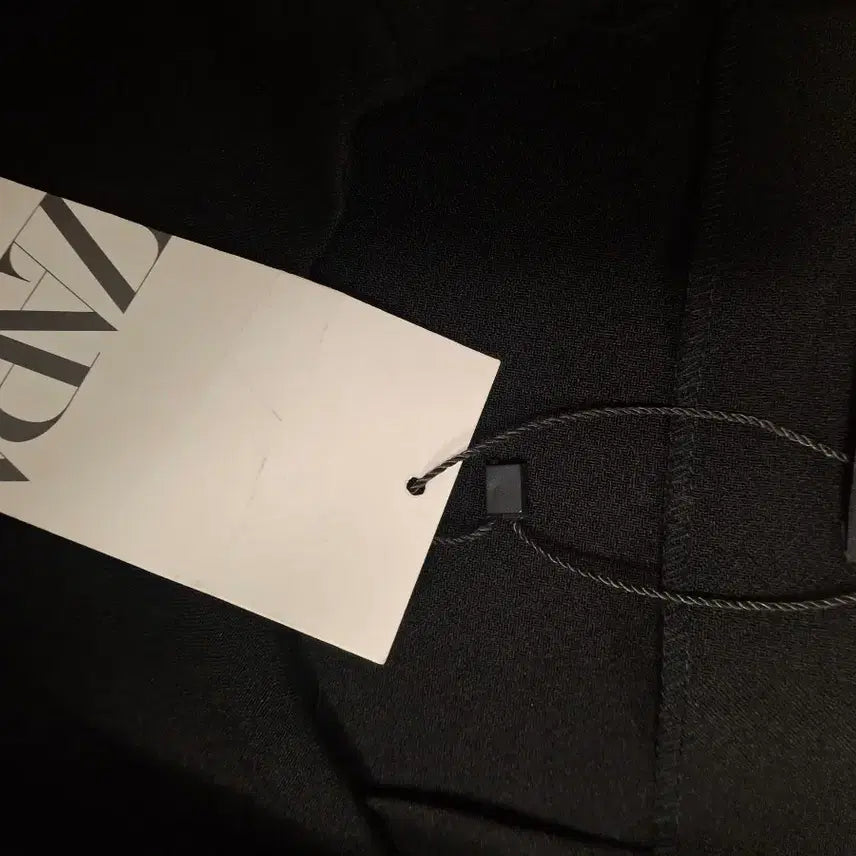 [BUNJANG] Zara Black Lace-Up Slit Skirt XS / 자라 블랙 레이스업 슬릿 스커트xs