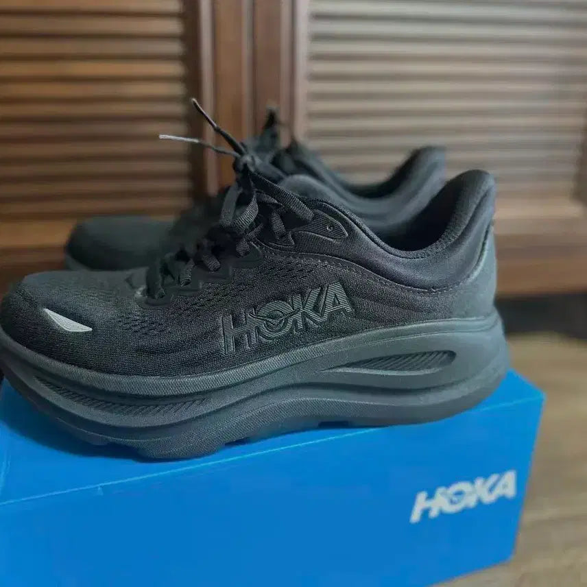 [SOLD OUT] 호카 본디 9 블랙 - 와이드 275mm