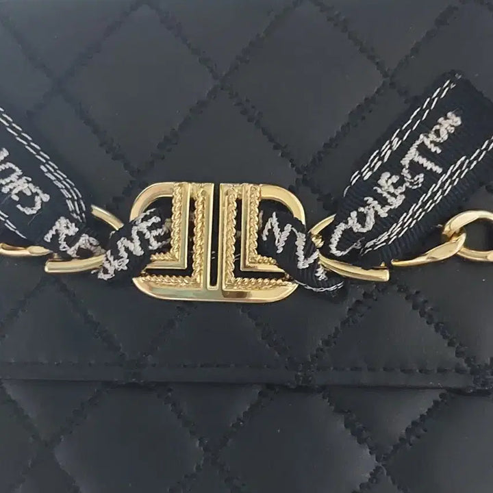 [BUNJANG] Lanvin Collection Black Chain Quilted Crossbody Bag / 랑방 컬렉션 블랙 체인 퀼팅 크로스백