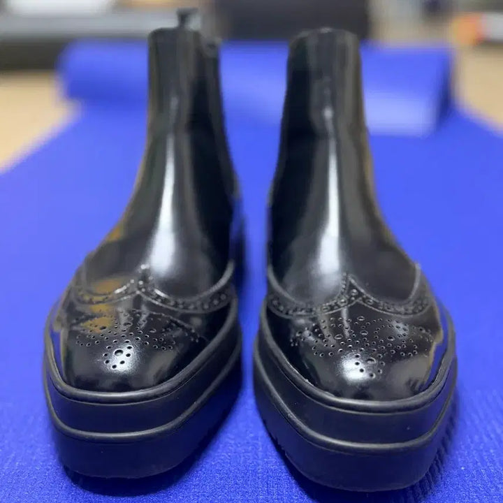 [BUNJANG] Prada Brogue Chelsea Boots / 프라다 첼시부츠 브로그