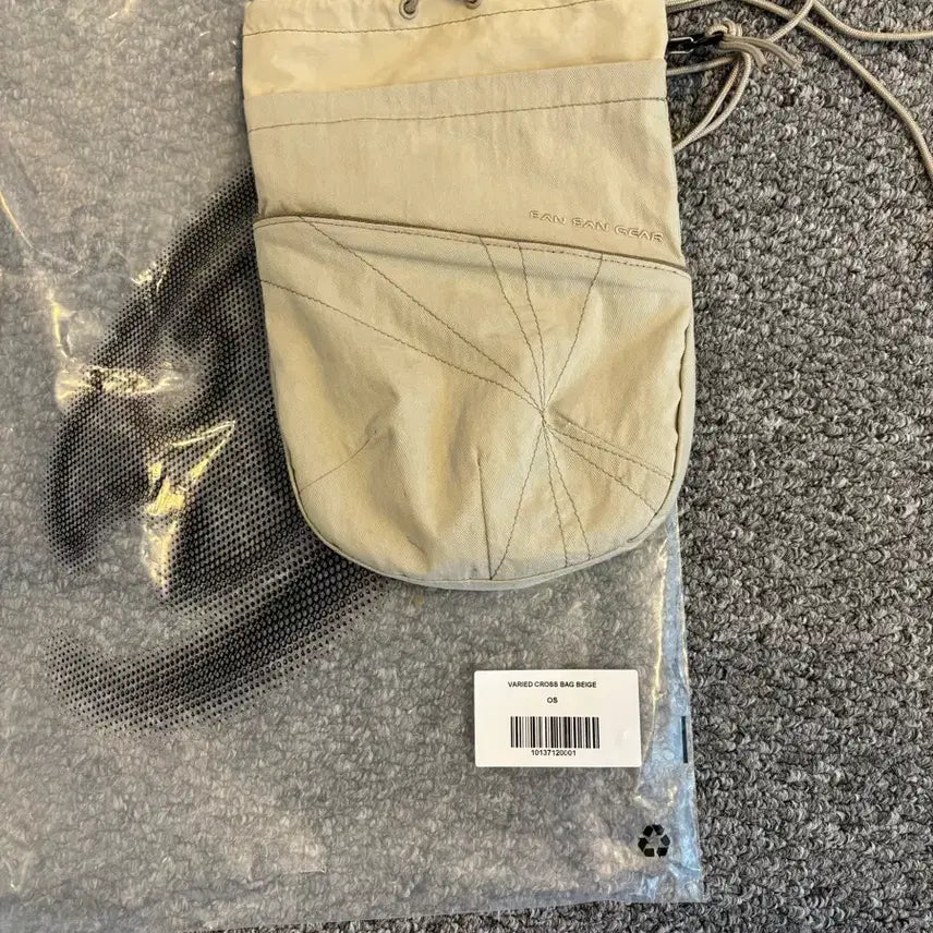 [BUNJANG] Sansan Gear Buried Crossbody Bag Beige 25SS / 산산기어 베리드 크로스백 베이지 - 25SS