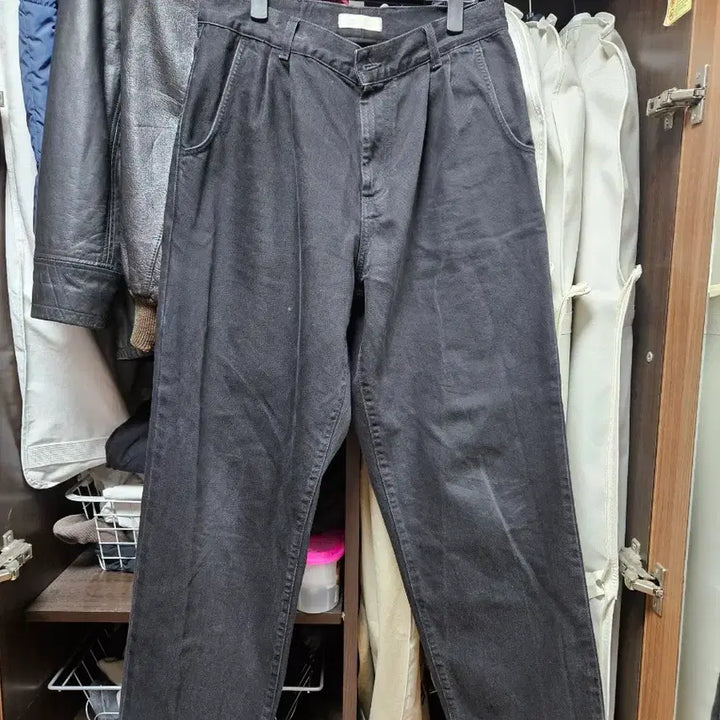 [BUNJANG] MFPEN Big Jeans Black L / 엠에프펜 mfpen/빅진 블랙/L