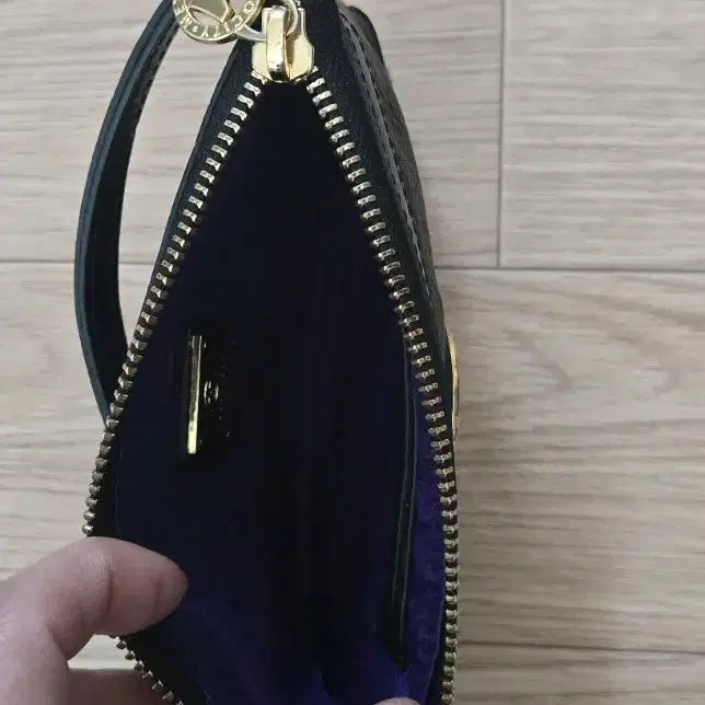 [BUNJANG] Metrocity Vintage Black Mini Shoulder Bag / 메트로시티 빈티지 블랙 미니 숄더백