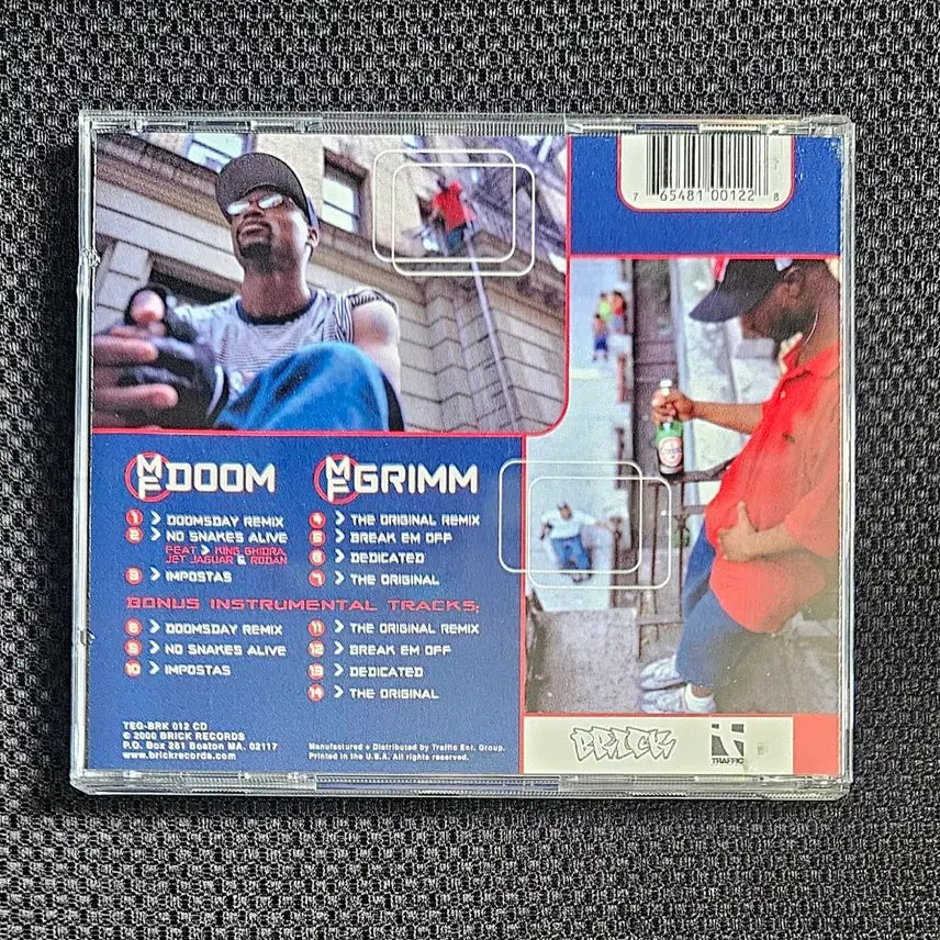 [BUNJANG] MF DOOM &amp; MF GRIMM MF EP 14 Track CD / MF DOOM &amp; MF GRIMM - MF EP - 14트랙 CD