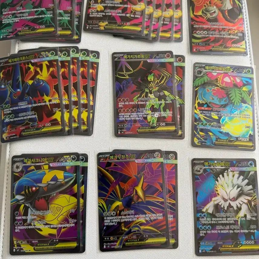 [BUNJANG] Pokemon Cards EX SR 22-Card Bundle Set / 포켓몬카드 ex sr 22장 일괄