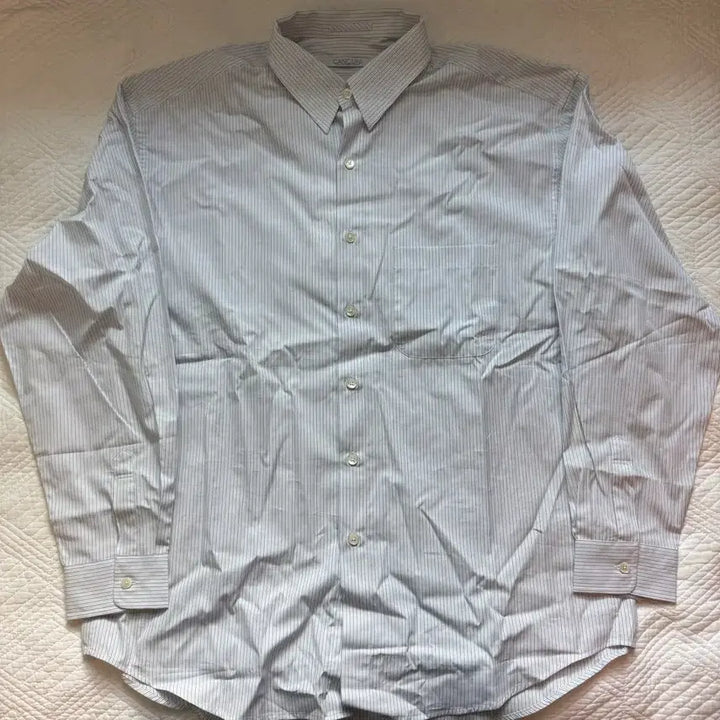 [BUNJANG] Brown Yak Steadyshirt Blue Stripe Size 3 / 브라운야드 스테디셔츠 블루스트라이프 3사이즈