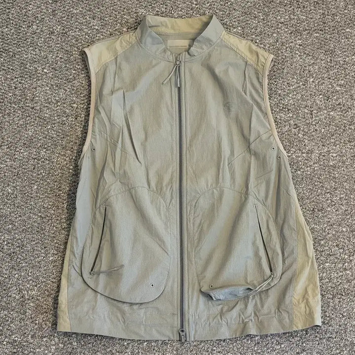 [BUNJANG] Sansan Gear Terraface Vest Blue Grey / 산산기어 테라페이스 베스트 블루 그레이