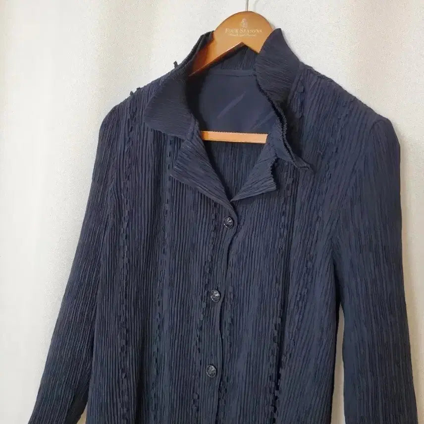 [BUNJANG] Madam Elegance Pleated Outerwear XL (77-88) / 마담엘레강스 플리츠 아우터 XL(77-88)
