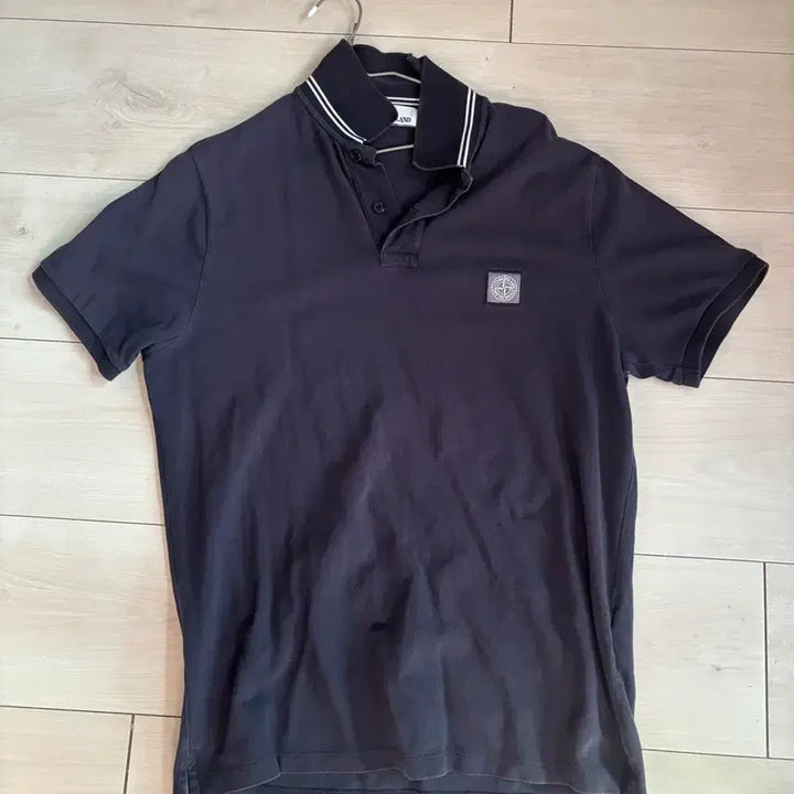 [BUNJANG] Stone Island Genuine Polo Shirt Size 95 / 정품 스톤 스톤아일랜드 카라티 95