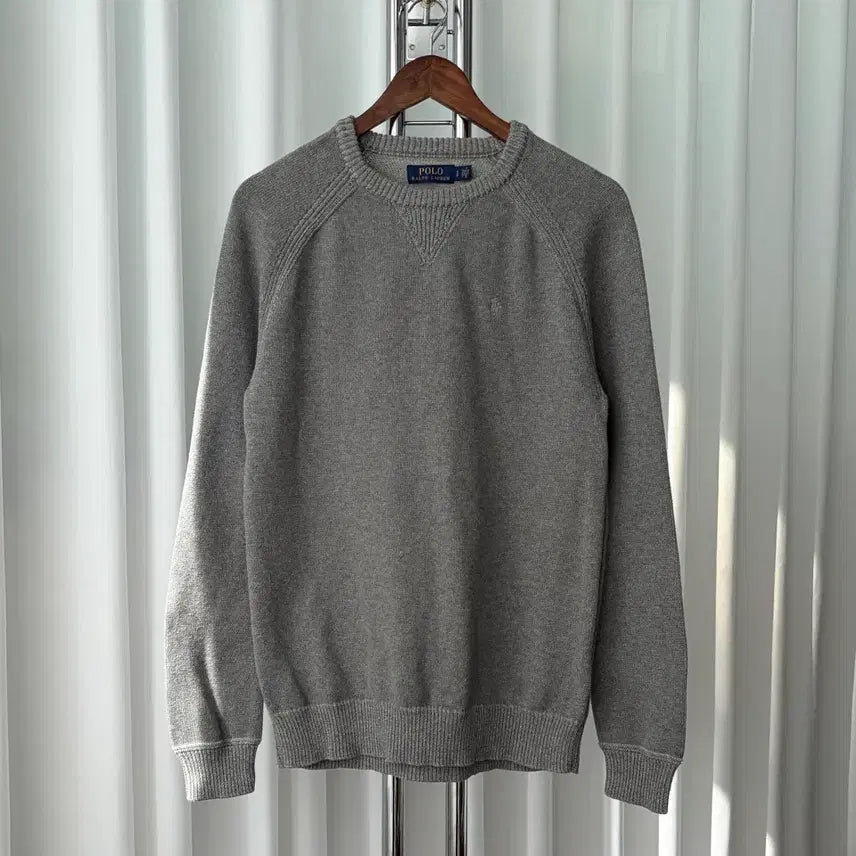 [BUNJANG] Polo Ralph Lauren Crewneck Cotton Knit Sweater - Size S / [S]폴로 랄프로렌 크루넥 코튼 니트