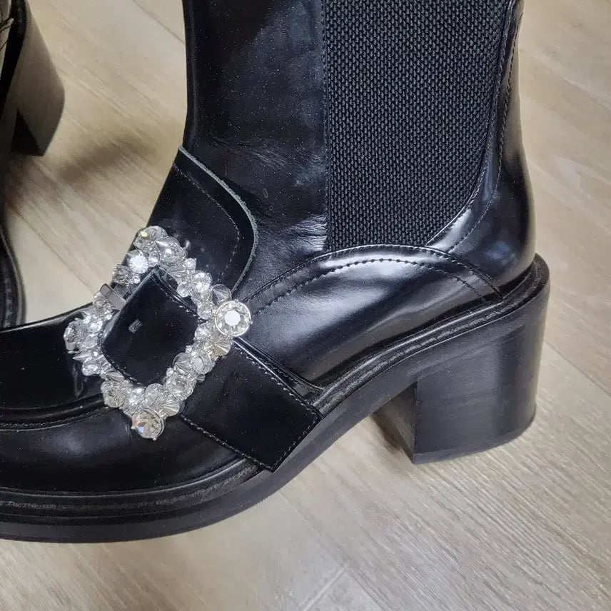 [BUNJANG] SUECOMMA BONNIE Jewel Chelsea Boots / 슈콤마보니 보석 첼시부츠