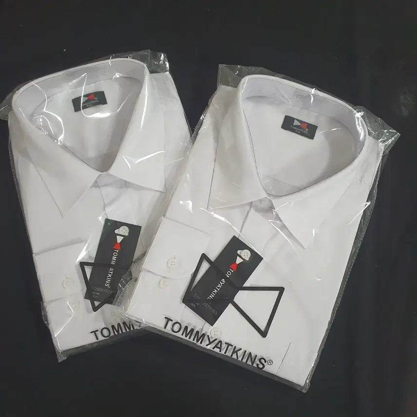 [BUNJANG] Tommy Hilfiger White Dress Shirts (2-Pack) 3XL New / Tommy와이셔츠(2장)3XL새상품