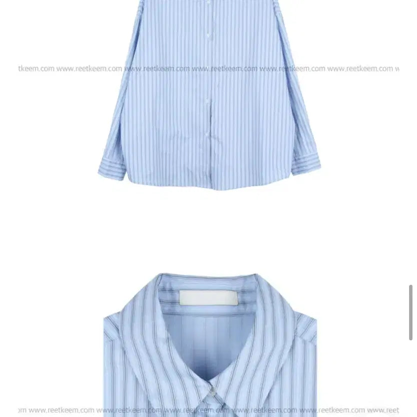 [BUNJANG] Litkim Mellow Stripe Shirt / 릿킴 멜로우 스트라이프 셔츠