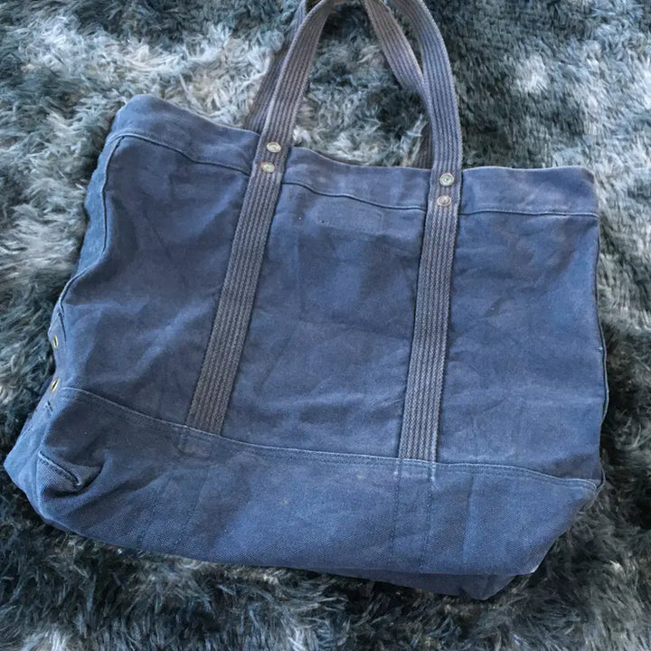 [BUNJANG] Ralph Lauren Big Pony Canvas Tote Bag / 투티/A0 POLO 랄프로렌 캔버스 토트백 빅포니
