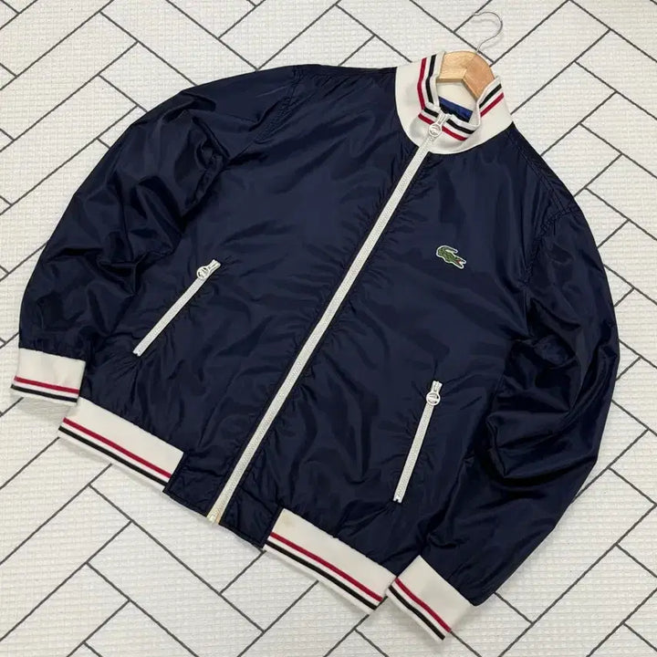[BUNJANG] Lacoste Navy Windbreaker Blouson Jacket (Men&