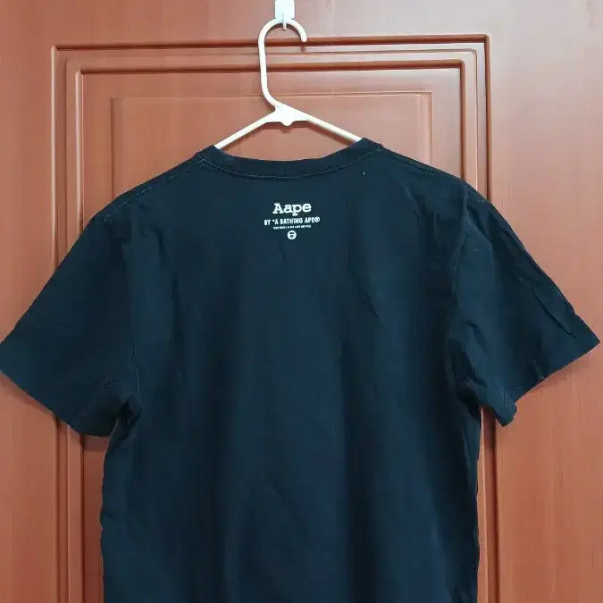 [BUNJANG] Bape AAPE NOW Short Sleeve T-Shirt Black / 베이프 AAPE 나우 반팔 티셔츠 블랙