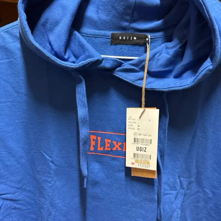 [BUNJANG] UGIZ Blue Hoodie Size 90 / UGIZ 파란색 후드티 90사이즈