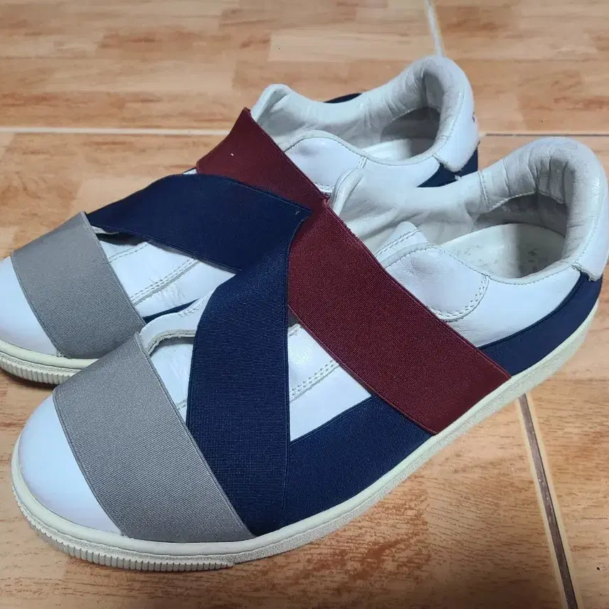 [BUNJANG] DSQUARED2 Banded Sneakers Size 41.5 (265) / 디스퀘어드2 밴딩 스니커즈41.5(265