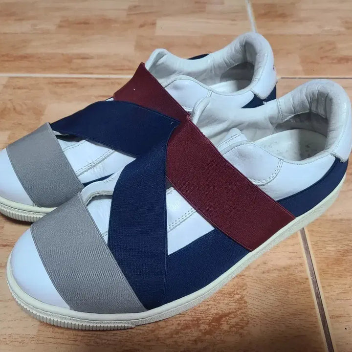 [BUNJANG] DSQUARED2 Banded Sneakers Size 41.5 (265) / 디스퀘어드2 밴딩 스니커즈41.5(265