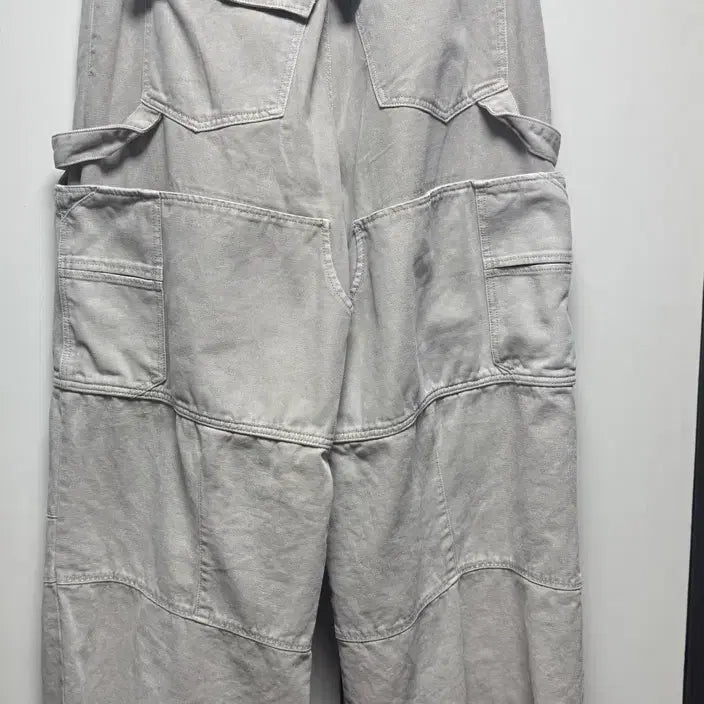 [BUNJANG] Nonnode Double Knee Cover Pants Beige / 1)논노드 더블니 커버 팬츠 베이지