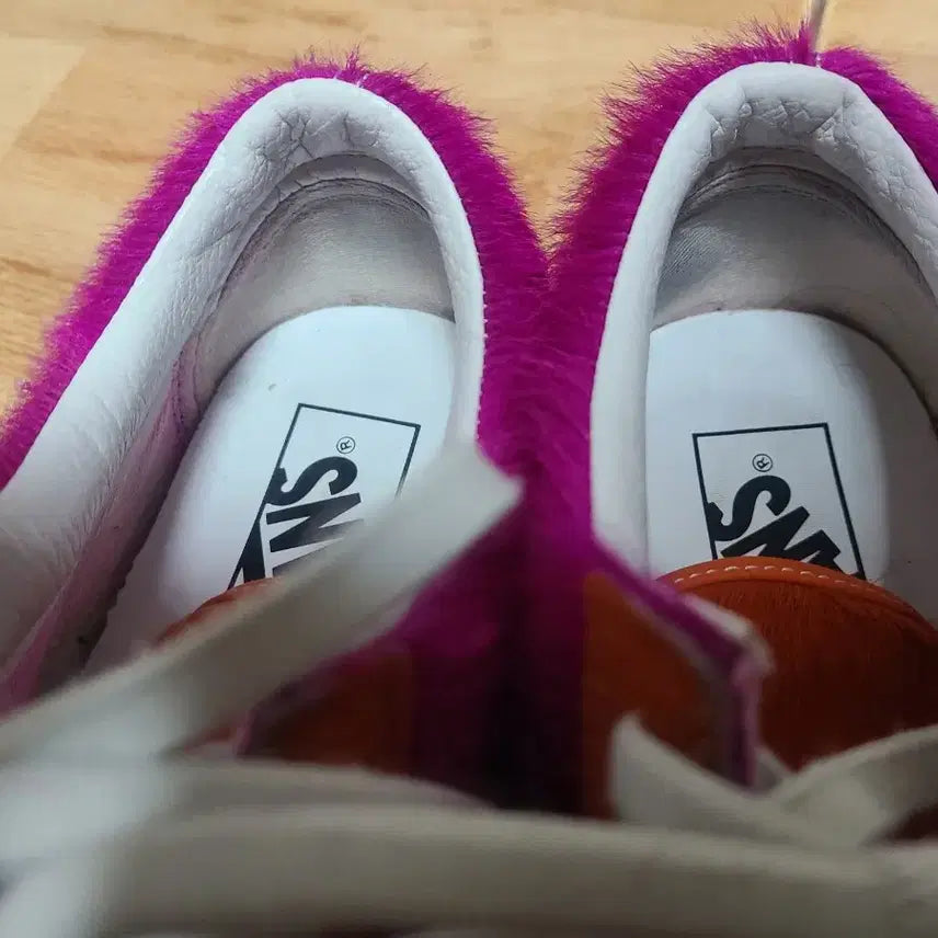 [BUNJANG] Vans Old Skool Pony Hair Low-Top Sneakers / 반스 올드스쿨 송치 265(260ㅊ천)