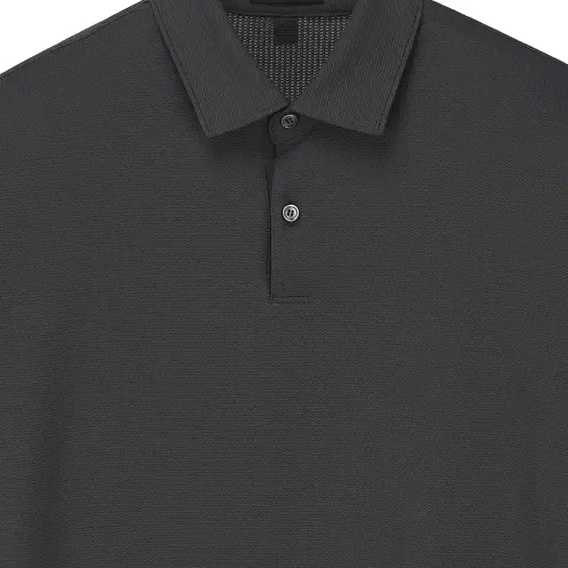 [BUNJANG] Allegri Kara Half-Sleeve T-Shirt Dark Grey S (95) New / 알레그리 카라 반팔티 다크그레이 S(95) 새제품
