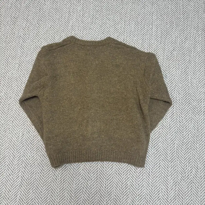[BUNJANG] Brown Knit Cardigan / 니트 가디건