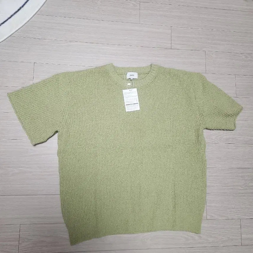 [BUNJANG] LEHVA Willis Boucle Short Sleeve Knit M / 르아브 윌리스 부클 반팔 니트 M