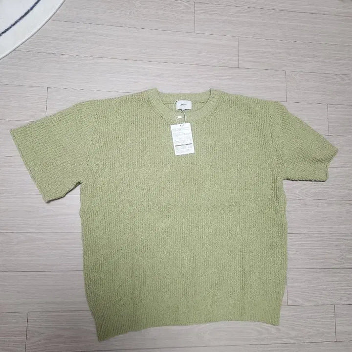 [BUNJANG] LEHVA Willis Boucle Short Sleeve Knit M / 르아브 윌리스 부클 반팔 니트 M