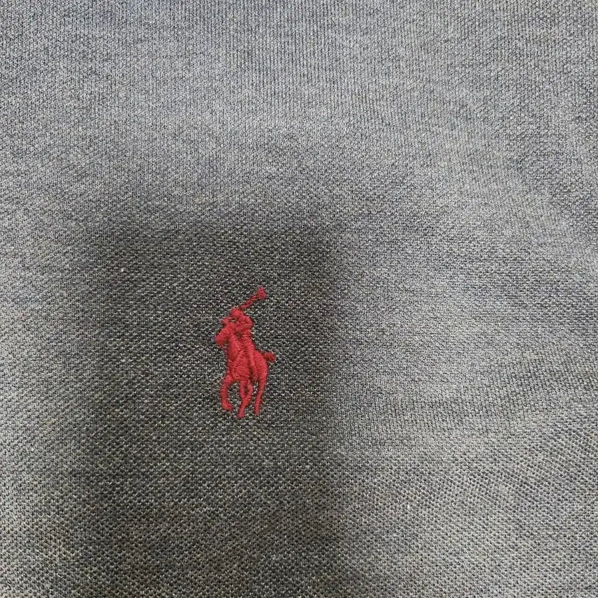 [BUNJANG] Polo Collar Short Sleeve T-Shirt Dark Gray / 폴로카라반팔 2XL