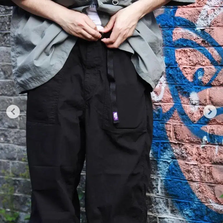 [BUNJANG] The North Face Purple Label Ripstop Wide Pants 32 / 노스페이스 퍼플라벨 나나미카 미들라벨 립스탑 와이드팬츠 32