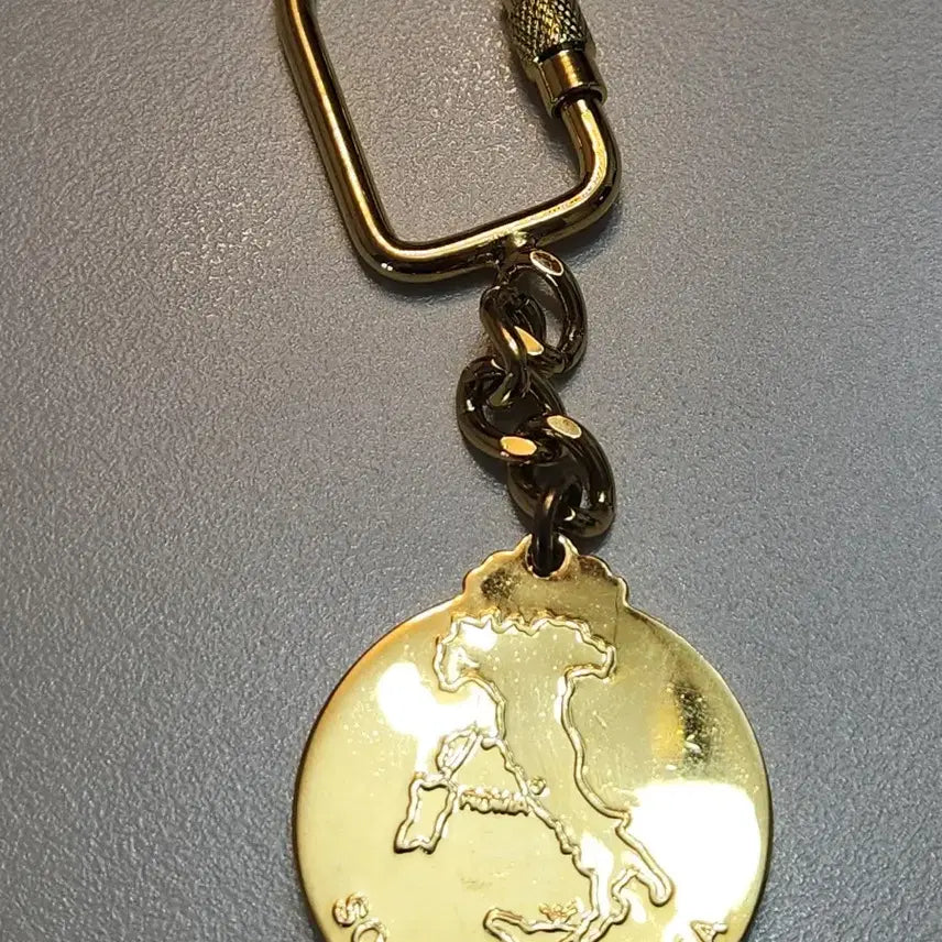 [BUNJANG] Colosseum Gold Keyring / 로마 콜로세움 금색 키링 열쇠고리