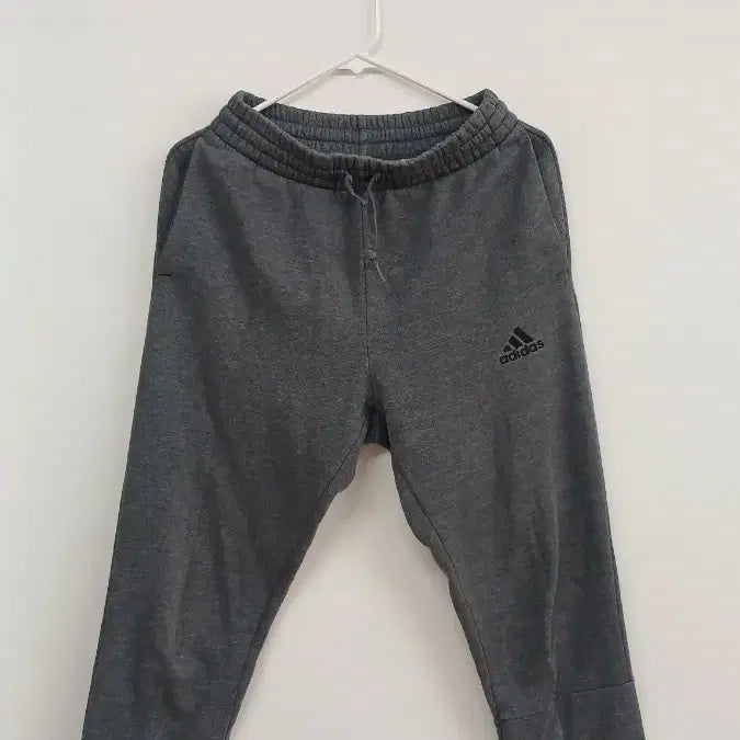 [BUNJANG] Adidas Fleece Training Pants Grey / 아디다스 기모 트레이닝 바지 회색