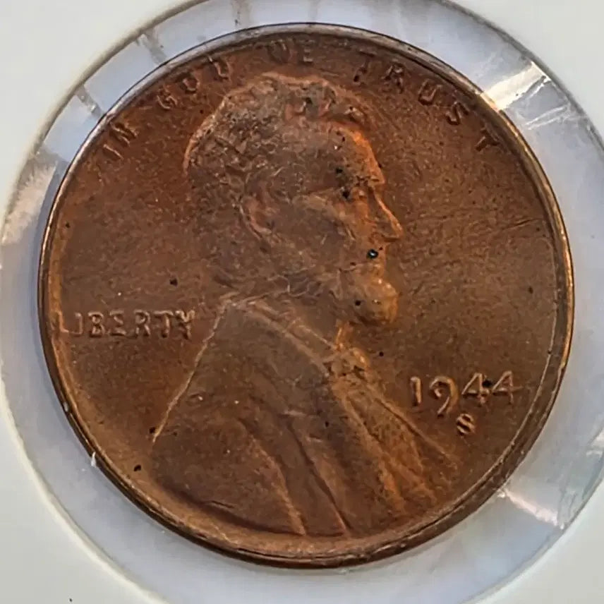 [BUNJANG] 1944-S Lincoln Cent Uncirculated San Francisco Penny / 링컨 1센트 1944_S년도 미사용 샌프란시스코 페니