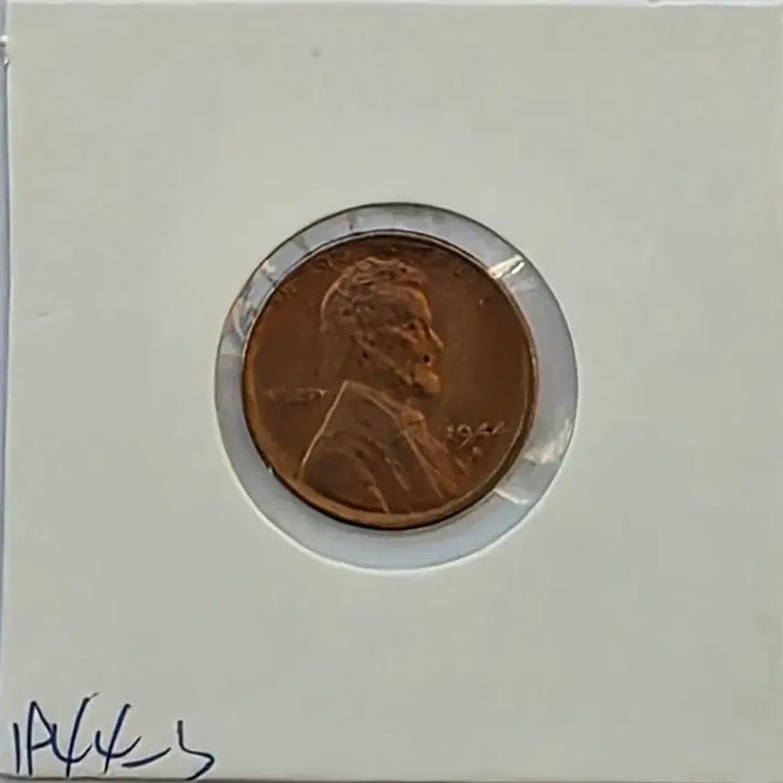 [BUNJANG] 1944-S Lincoln Cent Uncirculated San Francisco Penny / 링컨 1센트 1944_S년도 미사용 샌프란시스코 페니