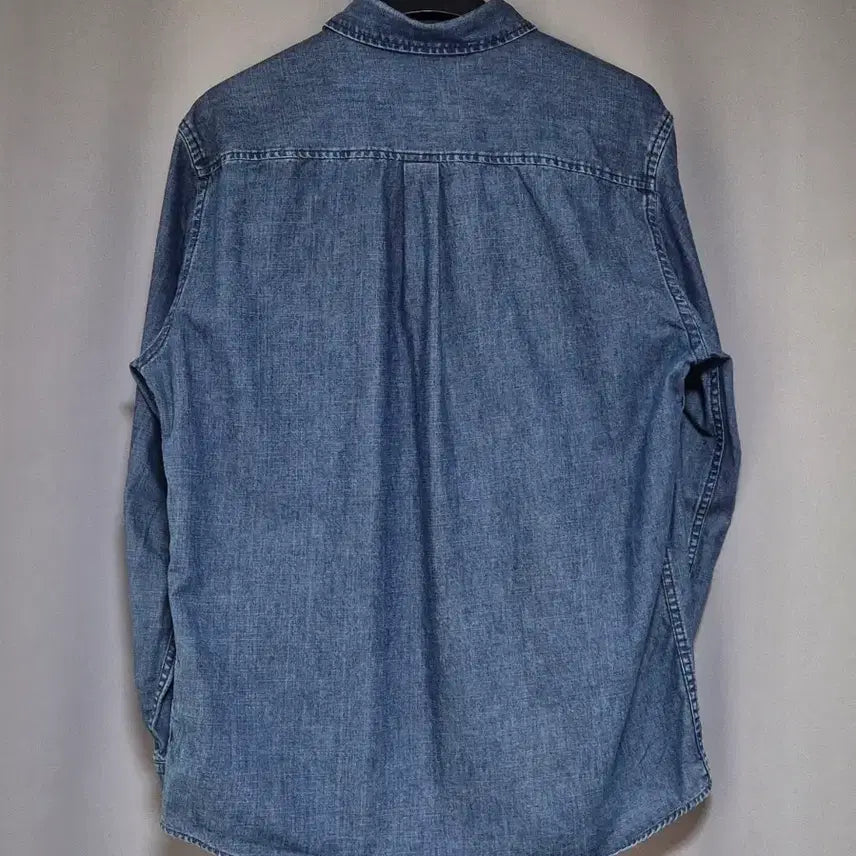[BUNJANG] Polo Jeans Ralph Lauren Hard Stonewash Denim Shirt / 폴로 진스 랄프로렌 하드스톤워시 데님셔츠 L